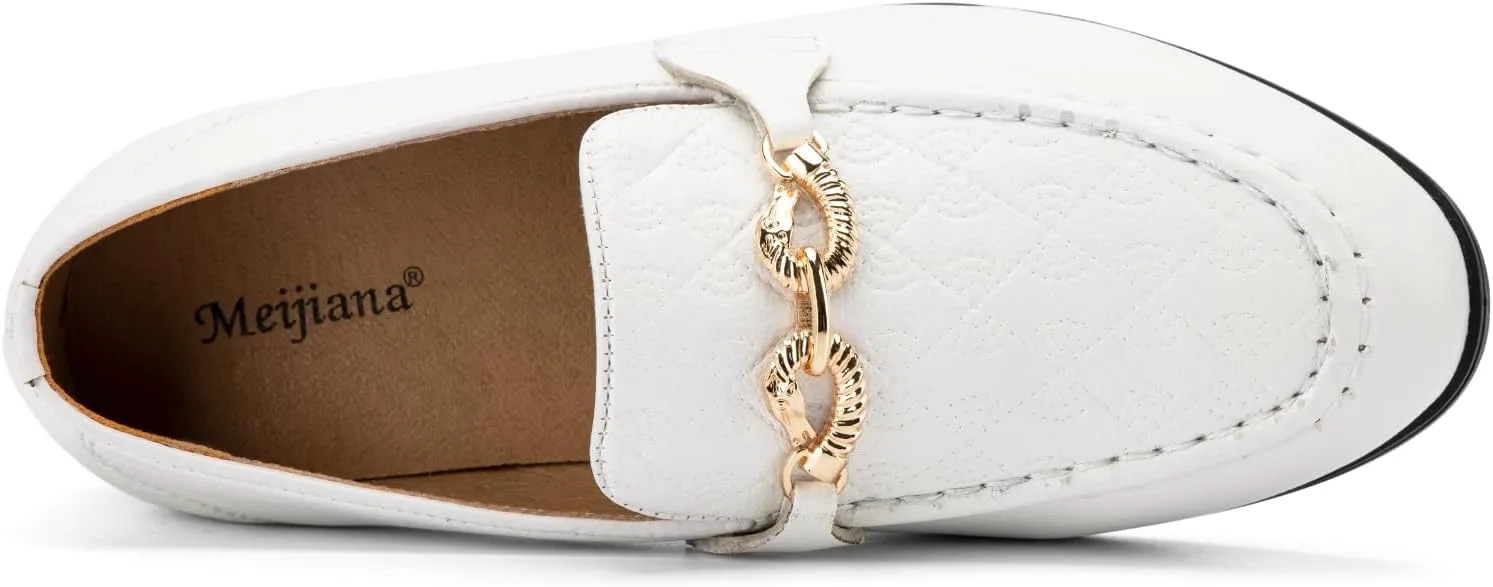 Детские лоферы Meijiana для торжественных случаев - туфли-смокинги для малышей, белый
Детские лоферы Meijiana для торжественных случаев - туфли-смокинги для малышей, белый