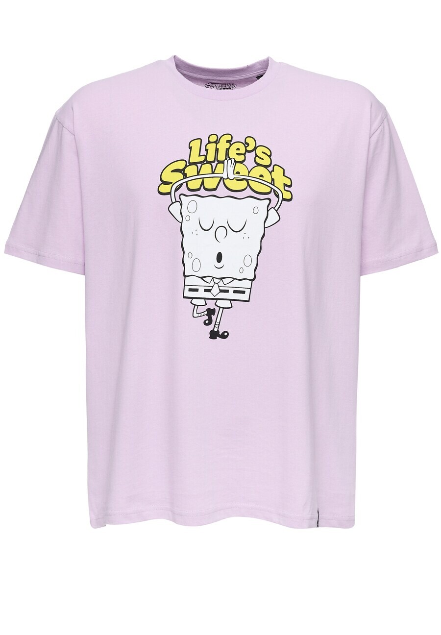 Классическая футболка Recovered Shirt SpongeBob Lifes Sweet Relaxed, фиолетовый
Классическая футболка Recovered Shirt SpongeBob Lifes Sweet Relaxed, фиолетовый
