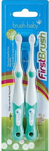 BRUSH-BABY FirstBrush ручная зубная щетка для детей 0-18 месяцев
BRUSH-BABY FirstBrush ручная зубная щетка для детей 0-18 месяцев