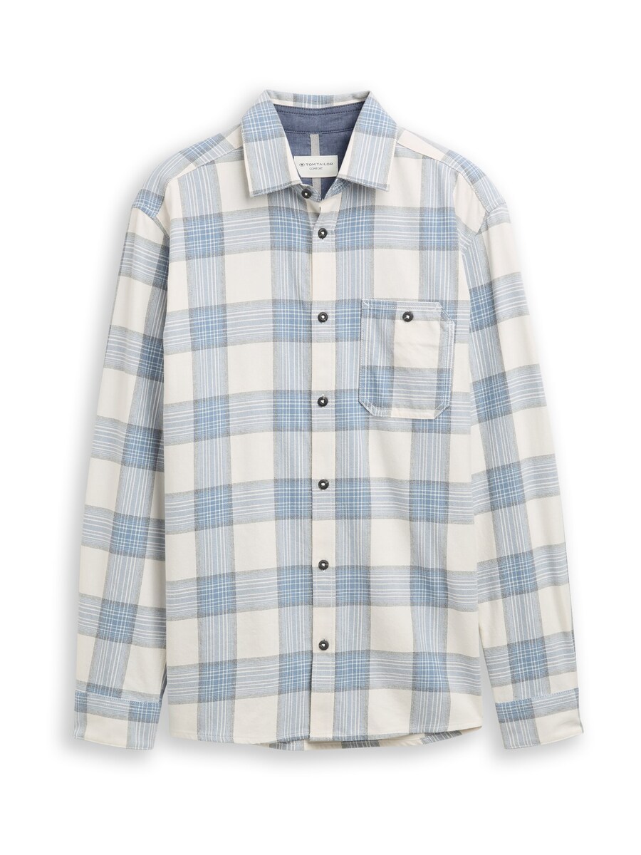 Рубашка на пуговицах Comfort fit TOM TAILOR, Ecru
Рубашка на пуговицах Comfort fit TOM TAILOR, Ecru