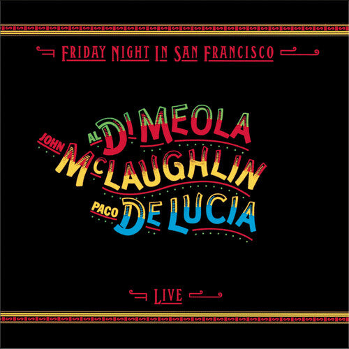 CD диск Di Meola, Al / McLaughlin, John / De Lucia, Paco: Friday Night In San Francisco - Live (remastered)
CD диск Di Meola, Al / McLaughlin, John / De Lucia, Paco: Friday Night In San Francisco - Live (remastered)