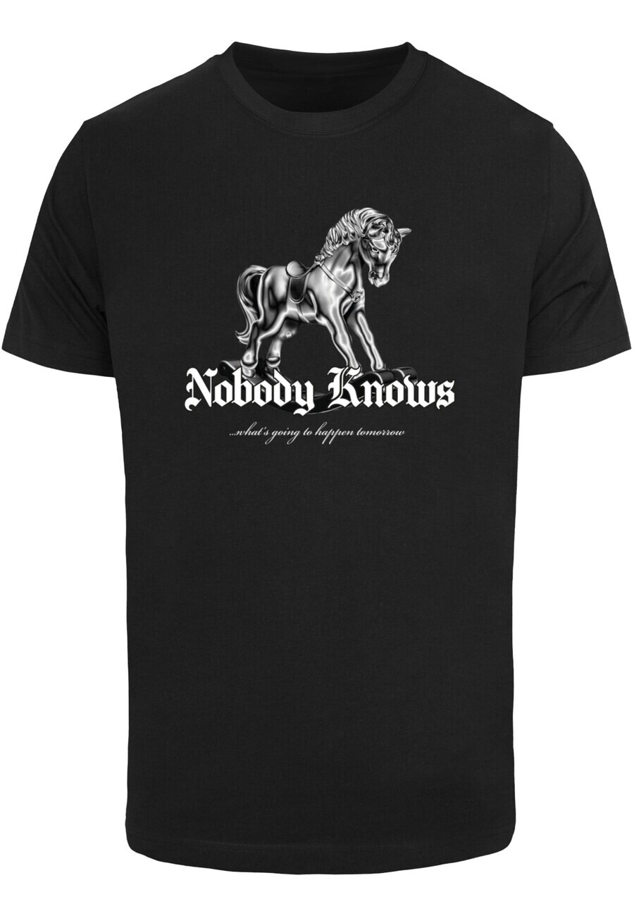 Футболка Mister Tee NOBODY KNOWS, черный
Футболка Mister Tee NOBODY KNOWS, черный