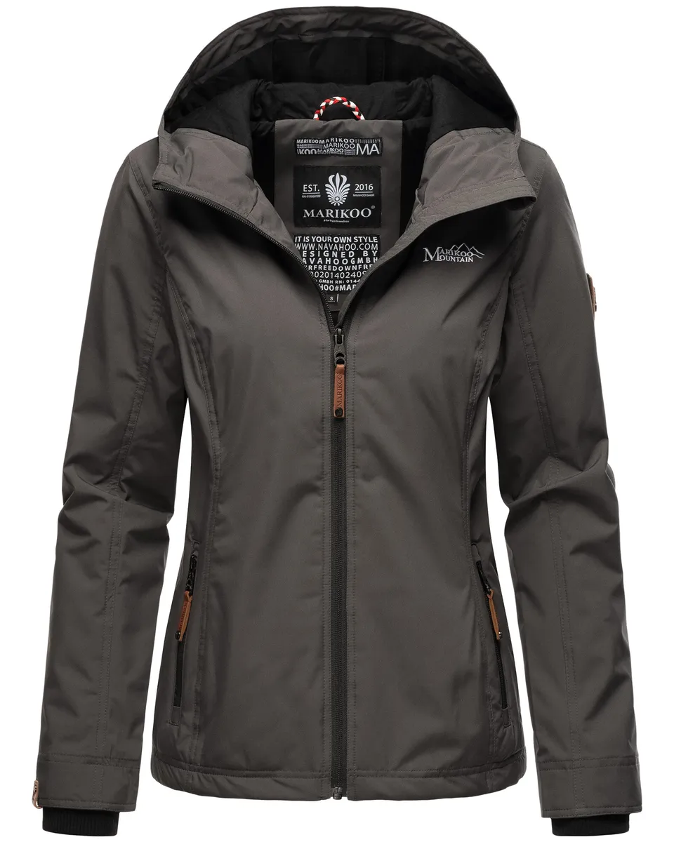 Куртка Marikoo Outdoor "Blackberry", спортивная переходная куртка с капюшоном, антрацит, Черный, Куртка Marikoo Outdoor "Blackberry", спортивная переходная куртка с капюшоном, антрацит
Куртка Marikoo Outdoor "Blackberry", спортивная переходная куртка с капюшоном, антрацит, Черный, Куртка Marikoo Outdoor "Blackberry", спортивная переходная куртка с капюшоном, антрацит