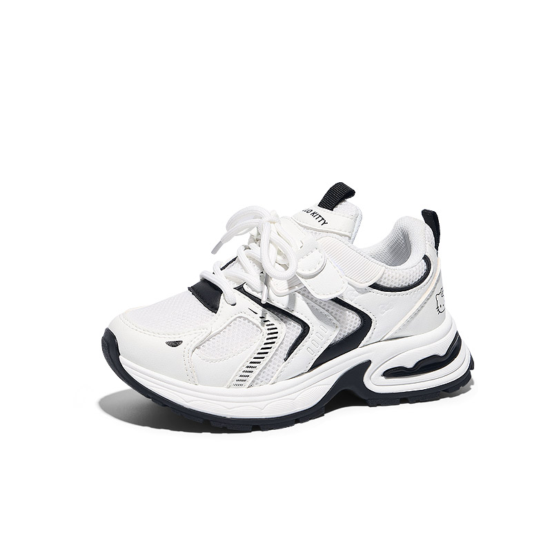 Детские кроссовки Sanrio Series с противоскользящей подошвой, устойчивые к истиранию и ударам Hello Kitty, серебряный/черный
Детские кроссовки Sanrio Series с противоскользящей подошвой, устойчивые к истиранию и ударам Hello Kitty, серебряный/черный