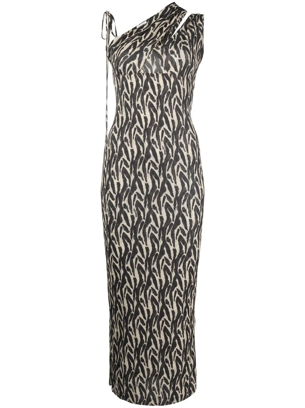 Платье миди с принтом Nanushka, нейтральный
Платье миди с принтом Nanushka, нейтральный