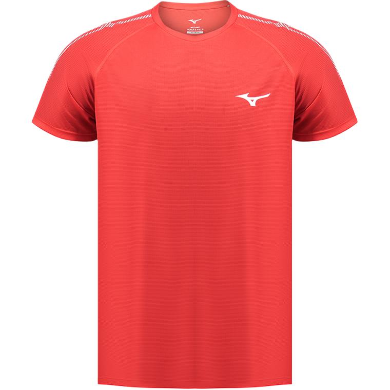 Mizuno Футболка для бега мужская red
Mizuno Футболка для бега мужская red