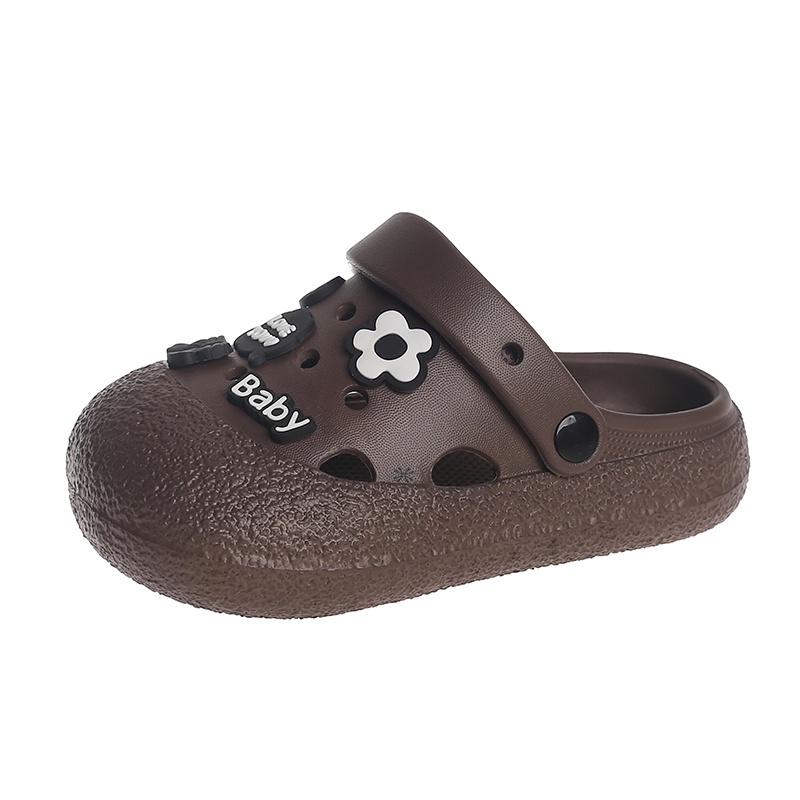 Детские сандалии с противоскользящей амортизацией YUZHAOLIN, коричневый
Детские сандалии с противоскользящей амортизацией YUZHAOLIN, коричневый