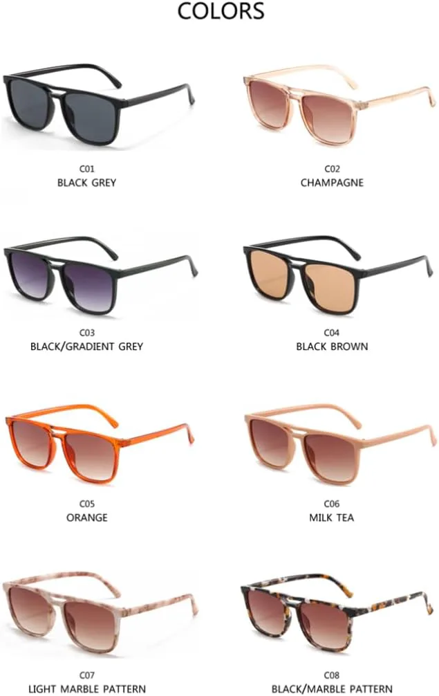 Модные овальные солнцезащитные очки для женщин с двойной перемычкой, большие, конфетного цвета, защита от УФ-излучения UV400 HPIRME, Light Marble Pattern
Модные овальные солнцезащитные очки для женщин с двойной перемычкой, большие, конфетного цвета, защита от УФ-излучения UV400 HPIRME, Light Marble Pattern