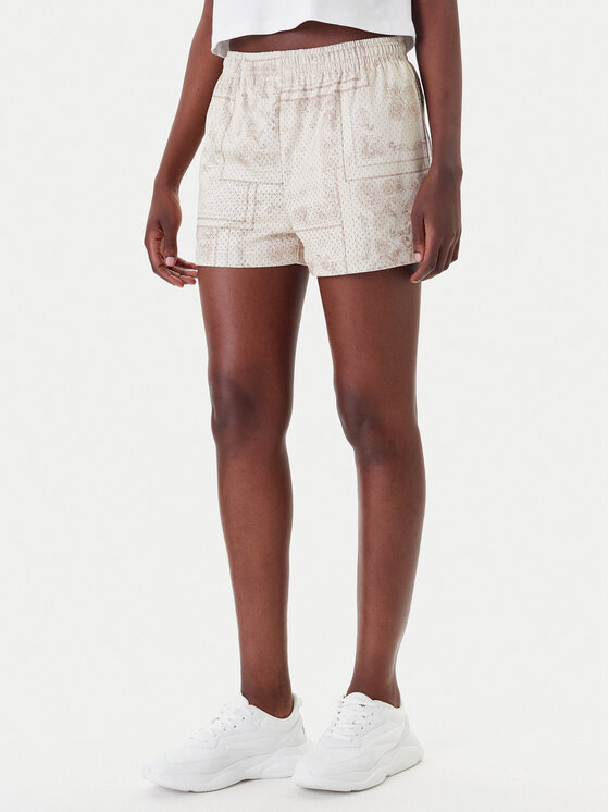 Спортивные шорты обычного кроя Signature Mesh Mini PD00005437 Karl Kani, бежевый 
Спортивные шорты обычного кроя Signature Mesh Mini PD00005437 Karl Kani, бежевый