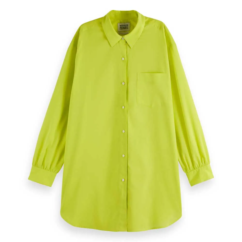 Рубашка с длинным рукавом Scotch & Soda U9B00628T Oversized, желтый 
Рубашка с длинным рукавом Scotch & Soda U9B00628T Oversized, желтый