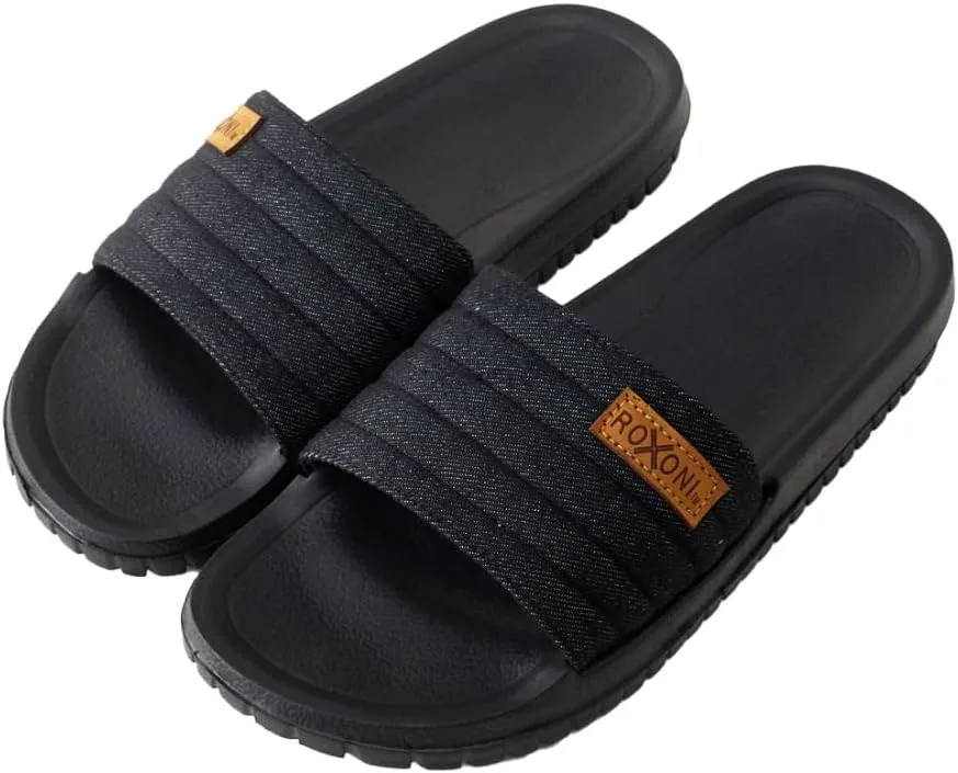 Мужские повседневные комфортные дышащие джинсовые домашние сандалии с открытым носком Roxoni, черный
Мужские повседневные комфортные дышащие джинсовые домашние сандалии с открытым носком Roxoni, черный