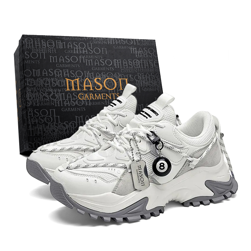 Masongarments Акулий зуб серия массивные кроссовки унисекс низкие белые белый (шарм), цвет White (Charm)
Masongarments Акулий зуб серия массивные кроссовки унисекс низкие белые белый (шарм), цвет White (Charm)