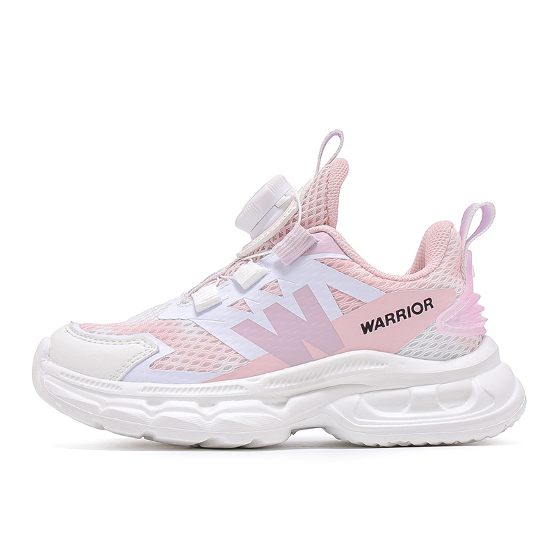 Детские противоскользящие дышащие легкие низкие кроссовки Warrior бело-розово-фиолетовые
Детские противоскользящие дышащие легкие низкие кроссовки Warrior бело-розово-фиолетовые