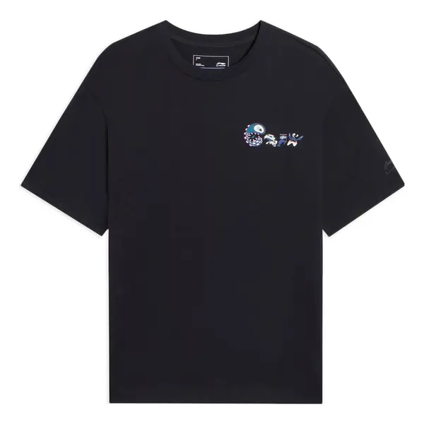 Футболка с рисунком в стиле «противоток» Li-Ning, черный
Футболка с рисунком в стиле «противоток» Li-Ning, черный