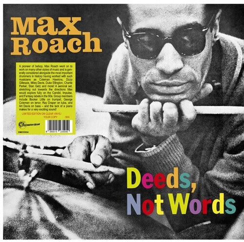 Виниловая пластинка Roach, Max: Deeds, Not Words
Виниловая пластинка Roach, Max: Deeds, Not Words