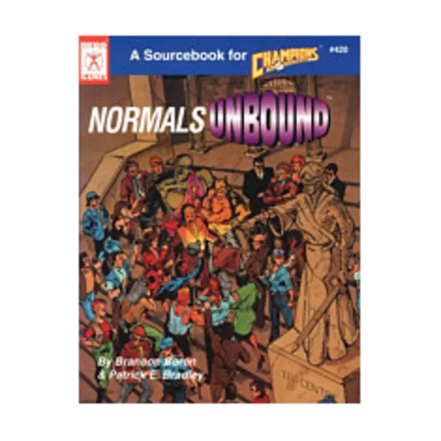 Normals Unbound, Hero System & Champions (4th Edition), мягкая обложка
Normals Unbound, Hero System & Champions (4th Edition), мягкая обложка