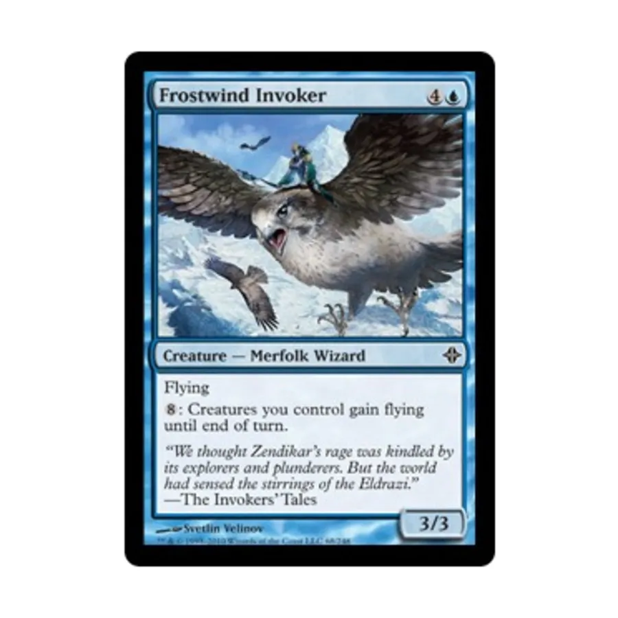 CCG Призыватель Ледяного Ветра (C) (Рольга), MTG - Rise of the Eldrazi
CCG Призыватель Ледяного Ветра (C) (Рольга), MTG - Rise of the Eldrazi