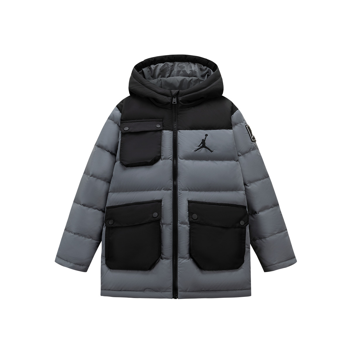 Jordan Детская пуховая куртка Smoke Gray
Jordan Детская пуховая куртка Smoke Gray