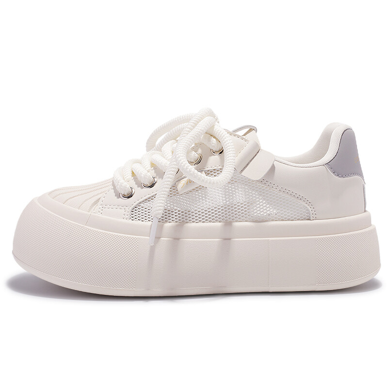 Кеды, скейтборд обувь женская низкая бежевая Miss Zhang 
Кеды, скейтборд обувь женская низкая бежевая Miss Zhang