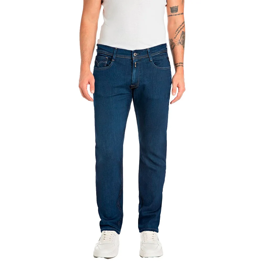 Джинсы Replay M1005.000.661K13, синий
Джинсы Replay M1005.000.661K13, синий