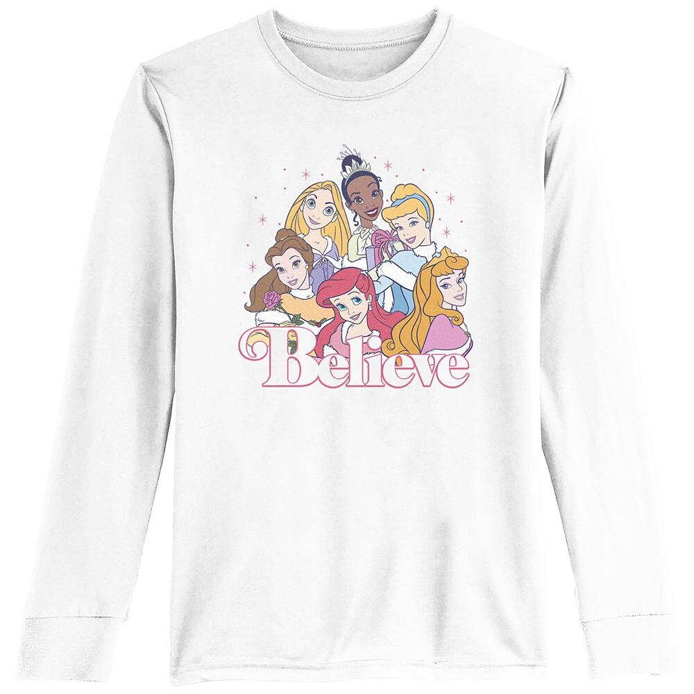 Футболка с длинными рукавами и рисунком для девочек 7–16 лет с принцессами Диснея: Ариэль, Рапунцель, Тиана, Белль, Золушка и Аврора. Disney, белый
Футболка с длинными рукавами и рисунком для девочек 7–16 лет с принцессами Диснея: Ариэль, Рапунцель, Тиана, Белль, Золушка и Аврора. Disney, белый