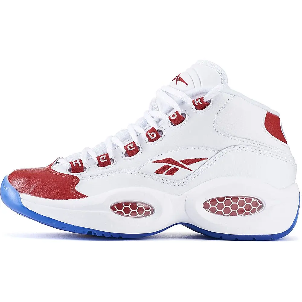 Reebok Детские баскетбольные кроссовки средней высоты, белые
Reebok Детские баскетбольные кроссовки средней высоты, белые