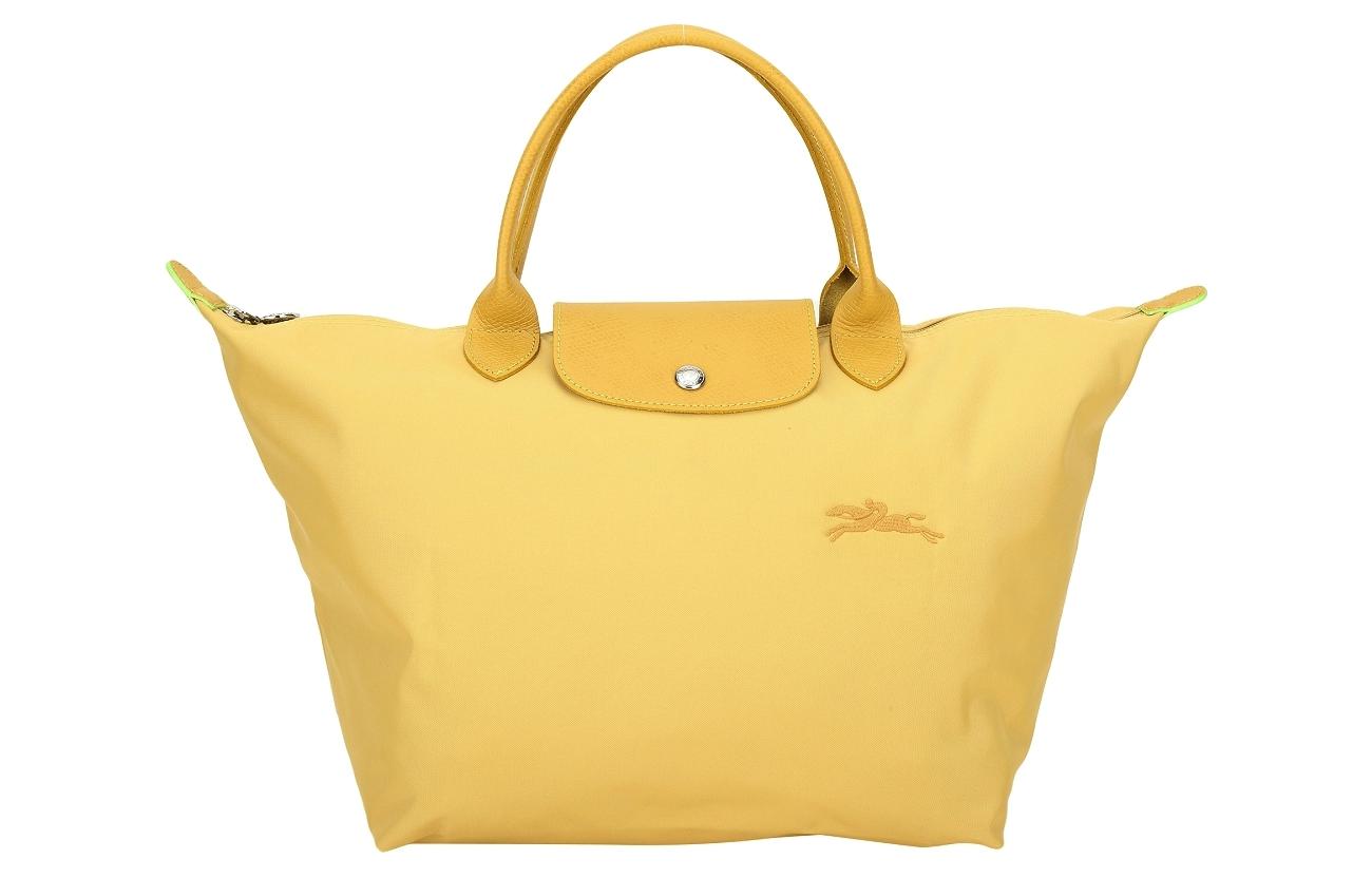 LONGCHAMP Сумка-пельмень из ткани и натуральной кожи малого размера для женщин пшенично-желтого цвета
LONGCHAMP Сумка-пельмень из ткани и натуральной кожи малого размера для женщин пшенично-желтого цвета