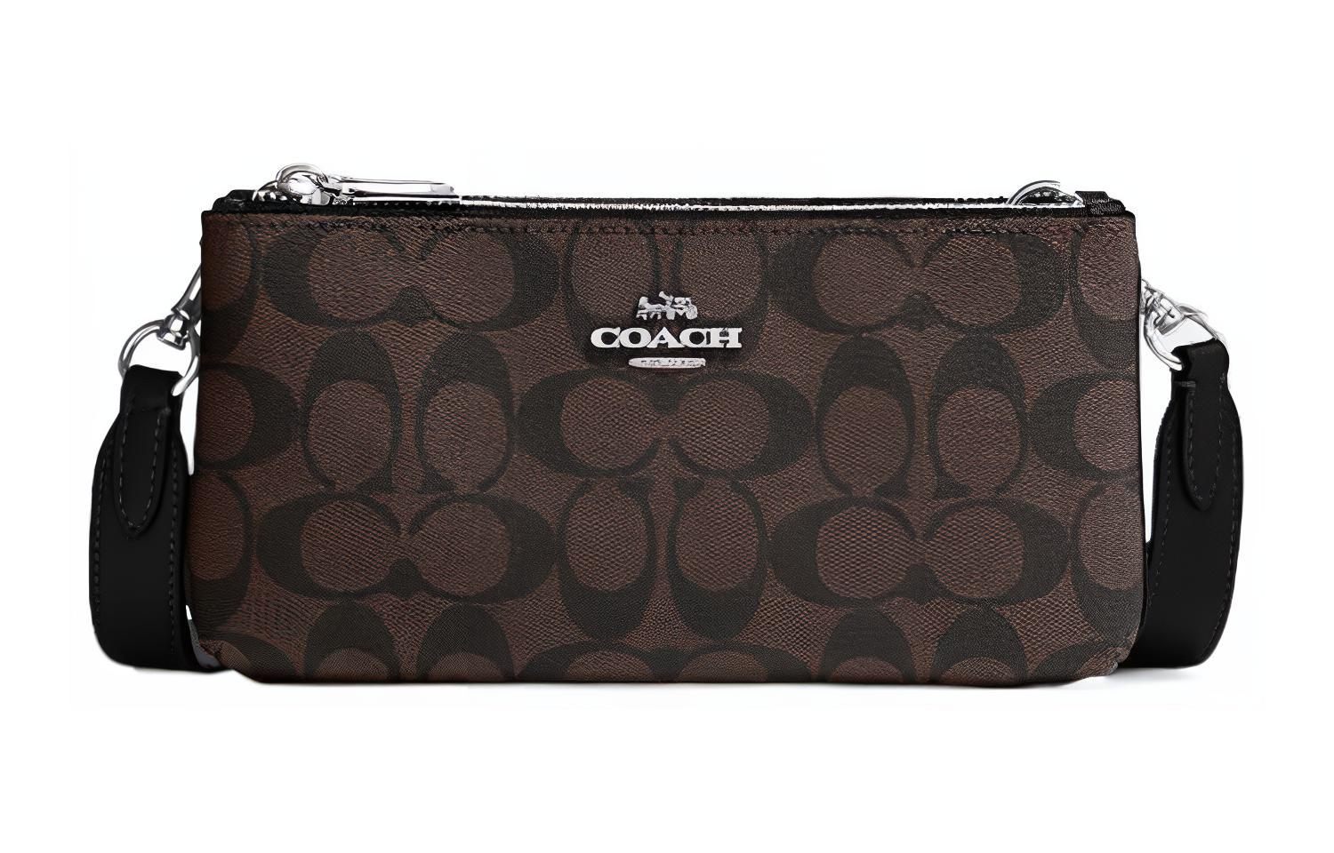 Кожаная Искусственная Сумка Конверт, Сумка Через Плечо, Кроссбоди Трампетс Женская Черная Коричневая COACH
Кожаная Искусственная Сумка Конверт, Сумка Через Плечо, Кроссбоди Трампетс Женская Черная Коричневая COACH