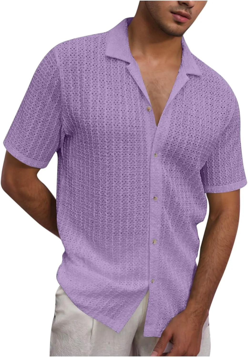 Рубашка на пуговицах для мужчин летняя свободная пляжная
Рубашка на пуговицах для мужчин летняя свободная пляжная