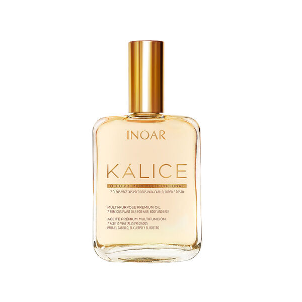 Сухое масло для волос, лица и тела, 100 мл Inoar Kálice
Сухое масло для волос, лица и тела, 100 мл Inoar Kálice