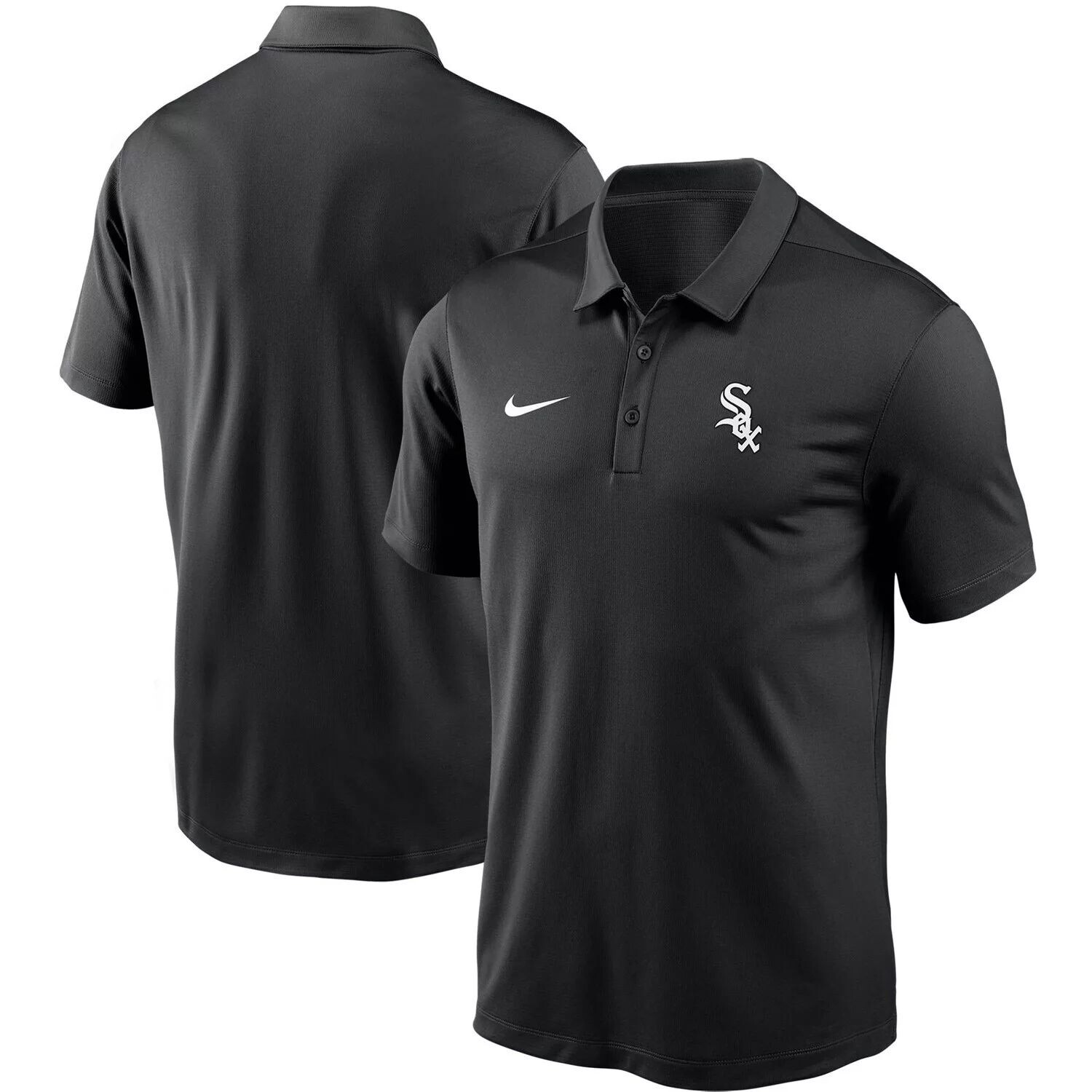 Мужская черная футболка-поло для выступлений с логотипом команды Chicago White Sox Team Nike, Черный, Мужская черная футболка-поло для выступлений с логотипом команды Chicago White Sox Team Nike
Мужская черная футболка-поло для выступлений с логотипом команды Chicago White Sox Team Nike, Черный, Мужская черная футболка-поло для выступлений с логотипом команды Chicago White Sox Team Nike