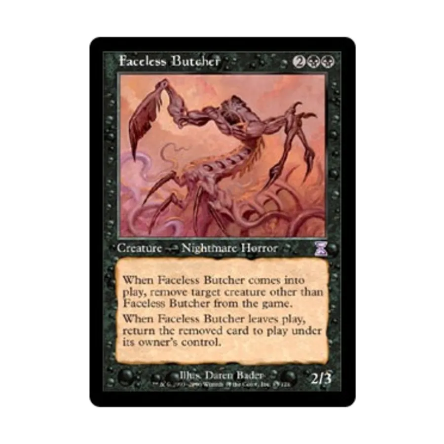 CCG Безликий Мясник (клавиша R), MTG - Time Spiral, Time-Shifted
CCG Безликий Мясник (клавиша R), MTG - Time Spiral, Time-Shifted