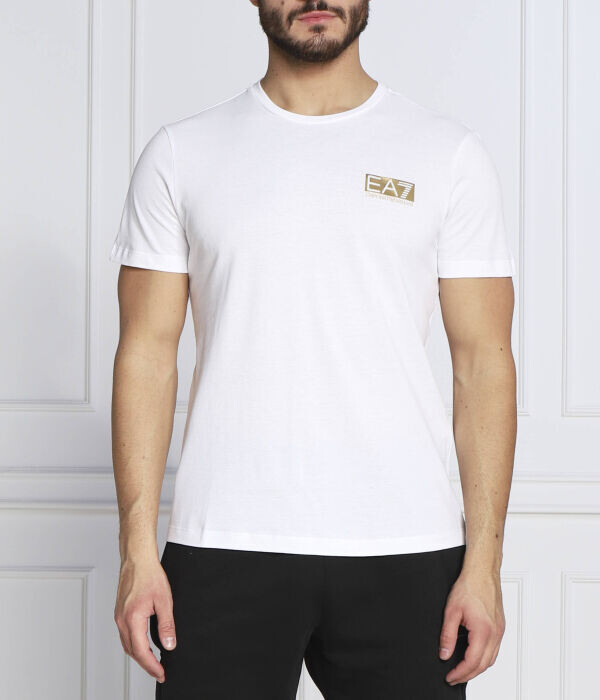 Футболка мужская Ea7 хлопковая с логотипом бренда, белый
Футболка мужская Ea7 хлопковая с логотипом бренда, белый