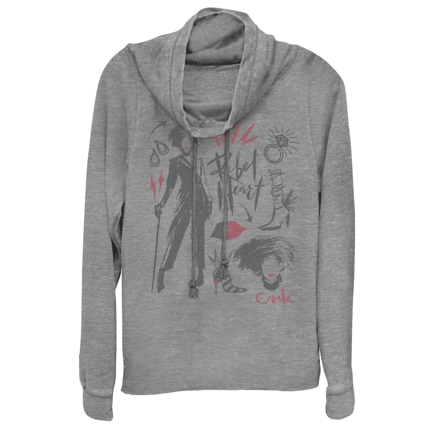 Толстовка с воротником-хомутом и коллажем Disney's Cruella Juniors Rebel Heart Licensed Character
Толстовка с воротником-хомутом и коллажем Disney's Cruella Juniors Rebel Heart Licensed Character