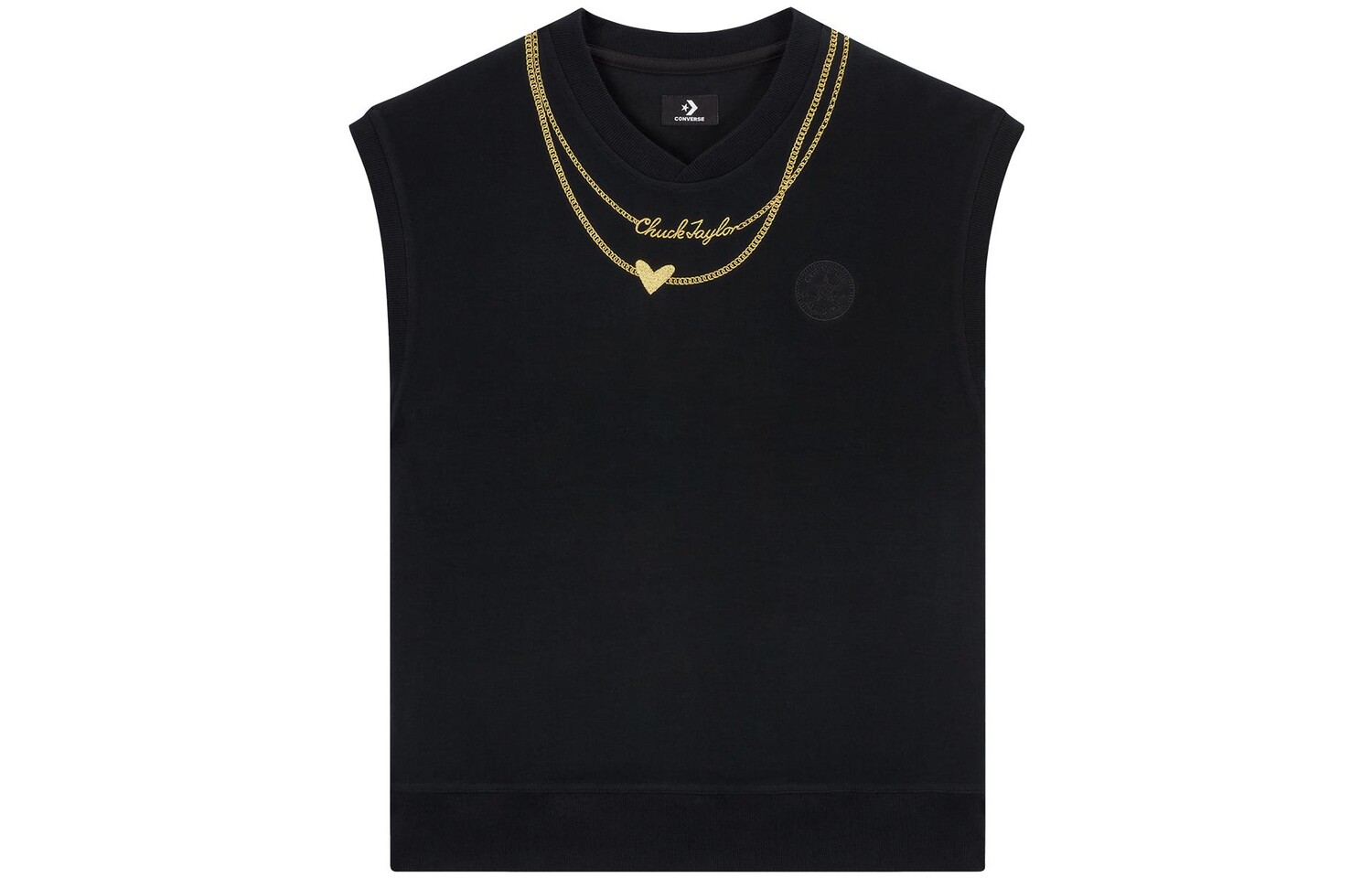 Жилет унисекс Converse, цвет Black
Жилет унисекс Converse, цвет Black
