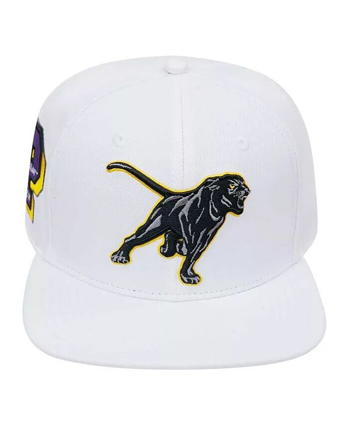 Мужская белая шерстяная шляпа Snapback с изображением прерий A&M Panthers Mascot Evergreen Pro Standard, белый
Мужская белая шерстяная шляпа Snapback с изображением прерий A&M Panthers Mascot Evergreen Pro Standard, белый