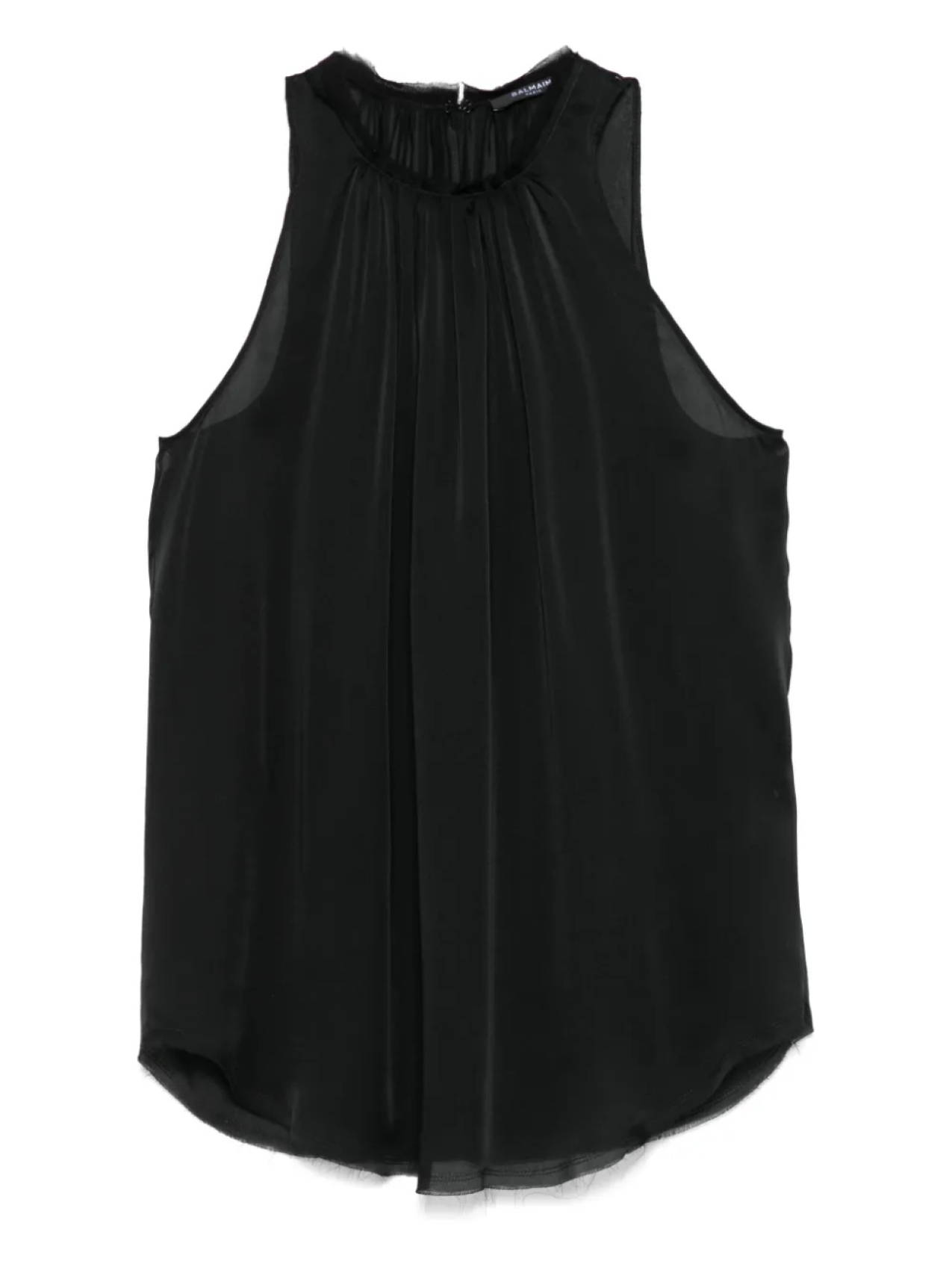 Шелковая блузка Balmain, черный
Шелковая блузка Balmain, черный