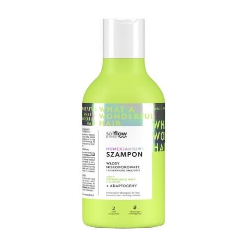 Увлажняющий шампунь для волос с низкой пористостью и без объема, 400 мл So!flow By Vis Plantis 
Увлажняющий шампунь для волос с низкой пористостью и без объема, 400 мл So!flow By Vis Plantis