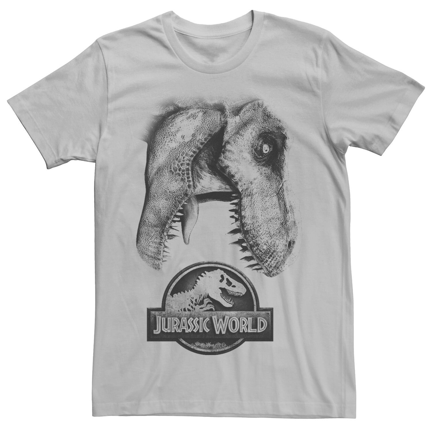 Мужская футболка Jurassic World Two T-Rex Icon Attack в стиле гранж Licensed Character, серебристый
Мужская футболка Jurassic World Two T-Rex Icon Attack в стиле гранж Licensed Character, серебристый