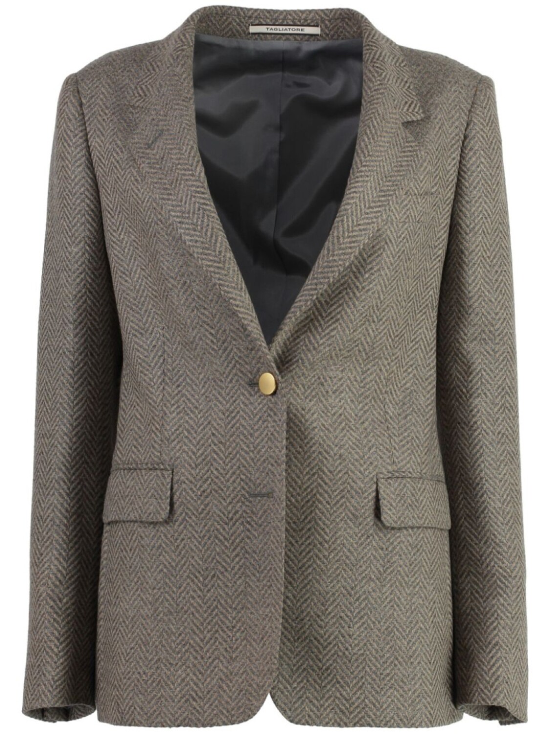 Tagliatore однобортный пиджак, коричневый
Tagliatore однобортный пиджак, коричневый