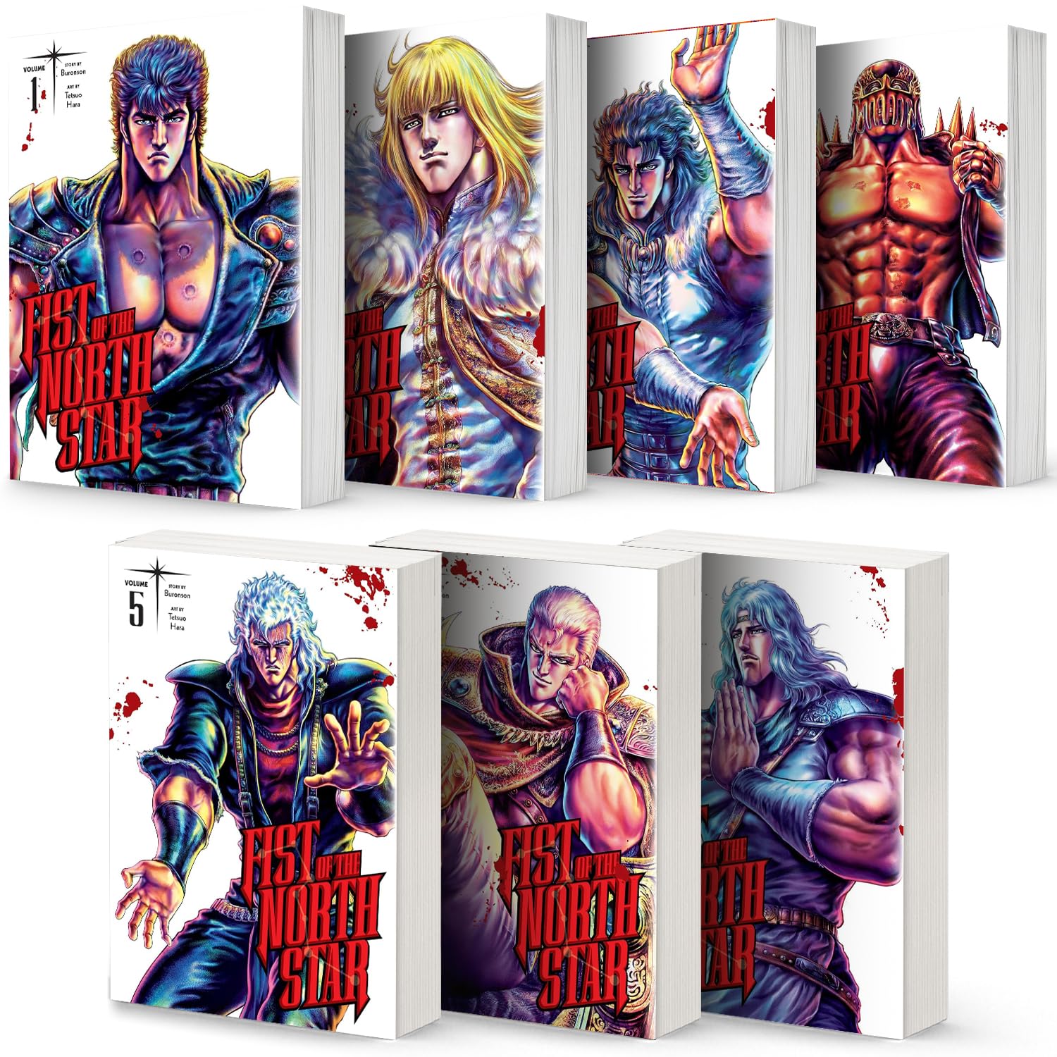 Fist of the North Star Hardcover Edition Manga Set Vol 1-7 (Generic)
Fist of the North Star Hardcover Edition Manga Set Vol 1-7 (Generic)