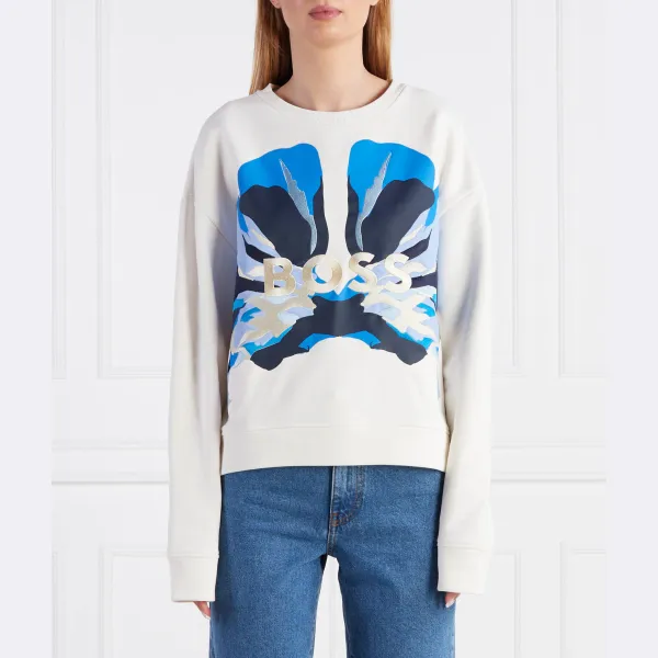 Ehanne1 толстовка стандартного кроя Boss, белый
Ehanne1 толстовка стандартного кроя Boss, белый