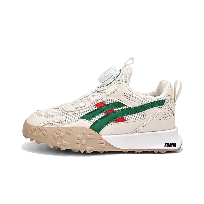 Нескользящая и дышащая детская обувь для повседневной носки FCMM, бежевый/зеленый
Нескользящая и дышащая детская обувь для повседневной носки FCMM, бежевый/зеленый