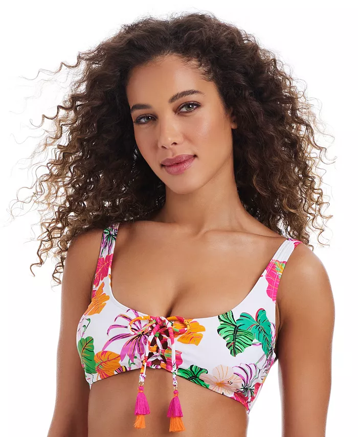 Женский бикини-топ Bermuda Babe на шнуровке Bar III, белый
Женский бикини-топ Bermuda Babe на шнуровке Bar III, белый