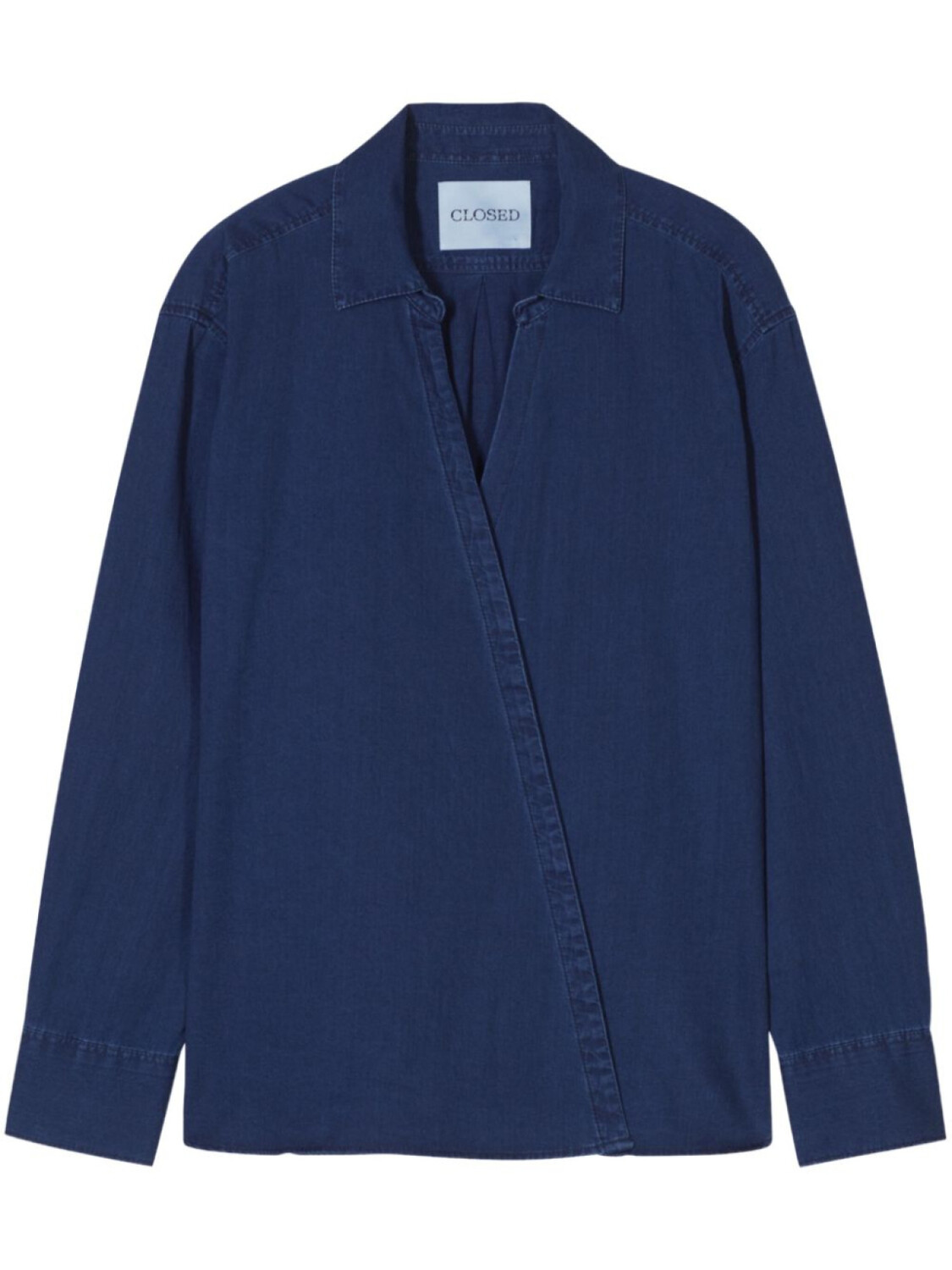Closed рубашка асимметричного кроя, синий
Closed рубашка асимметричного кроя, синий