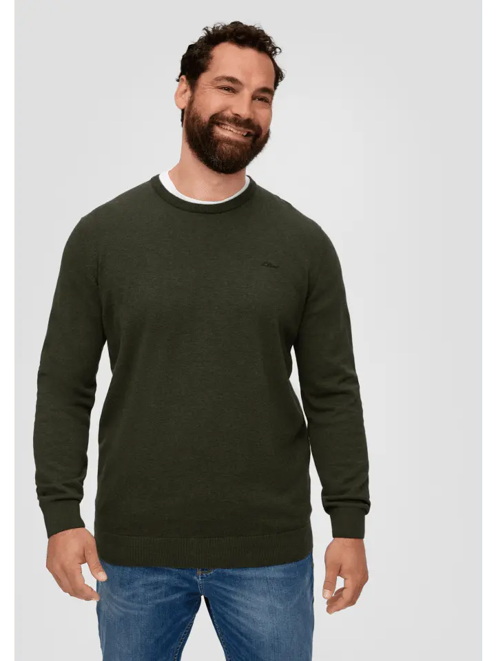 Пуловер s.Oliver, оливковый
Пуловер s.Oliver, оливковый