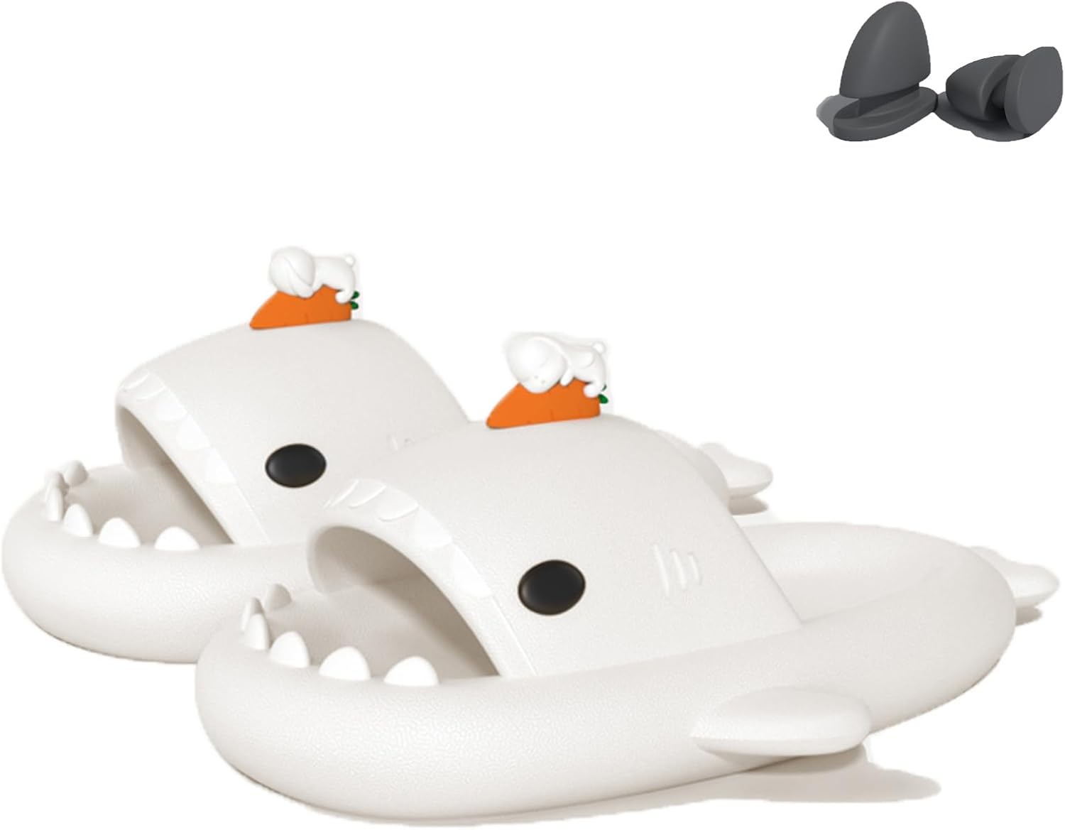 Мягкие тапочки Zureto Ice Cream в виде акулы 3D-мультяшной акулы, тапочки с рисунками ветряной мельницы, кролика, свинки, разные стили, унисекс, белый
Мягкие тапочки Zureto Ice Cream в виде акулы 3D-мультяшной акулы, тапочки с рисунками ветряной мельницы, кролика, свинки, разные стили, унисекс, белый