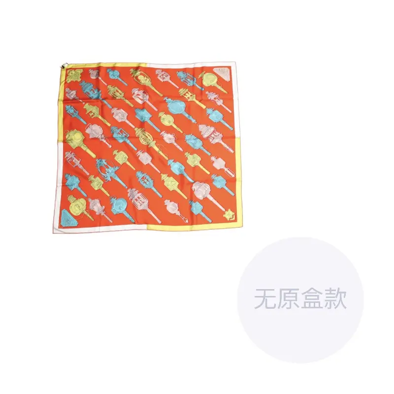 HERMES Шелковый шарф унисекс оранжевый, Orange
HERMES Шелковый шарф унисекс оранжевый, Orange