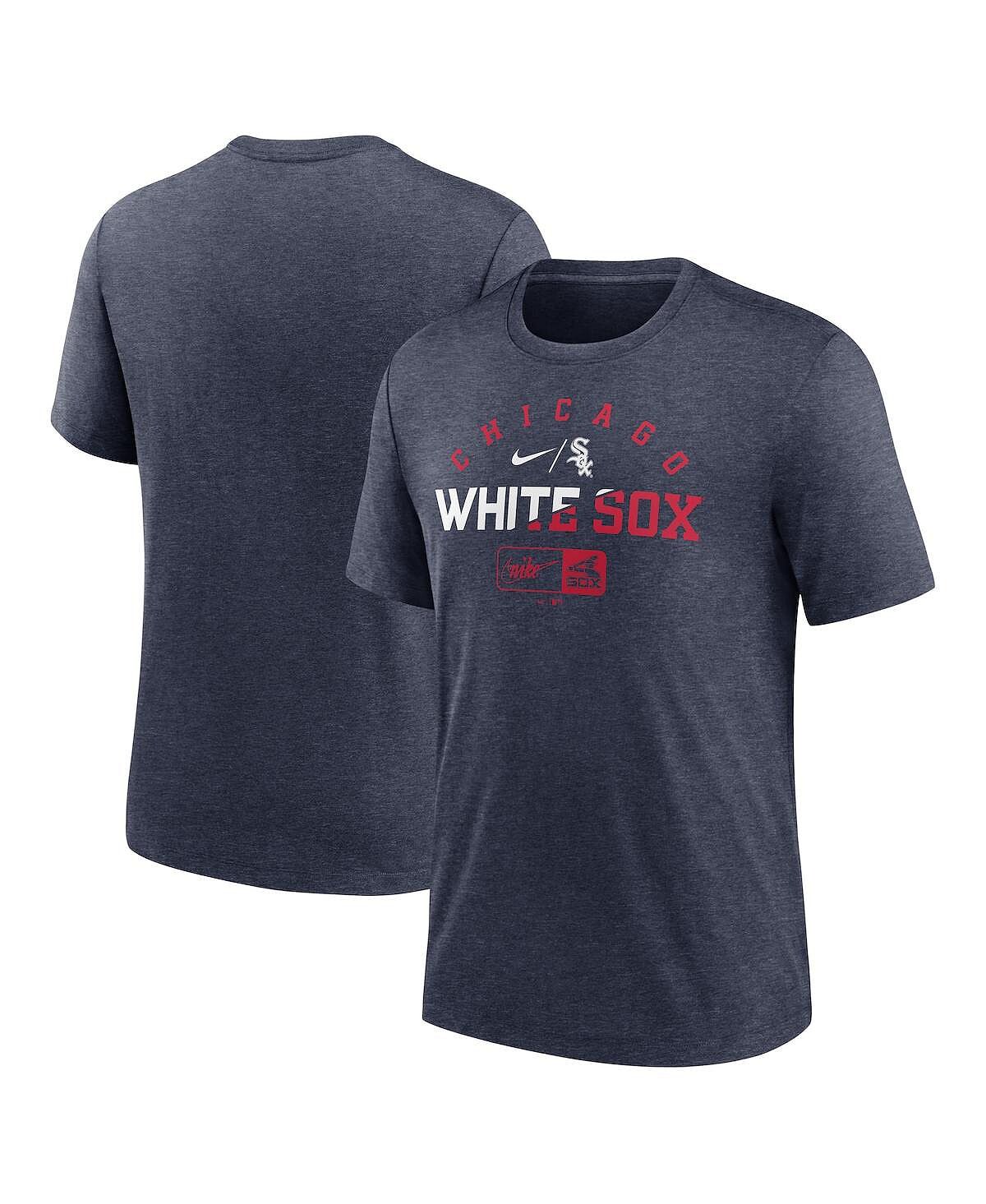 Мужская футболка Heather Navy Chicago White Sox Rewind Review Slash Tri-Blend Nike
Мужская футболка Heather Navy Chicago White Sox Rewind Review Slash Tri-Blend Nike