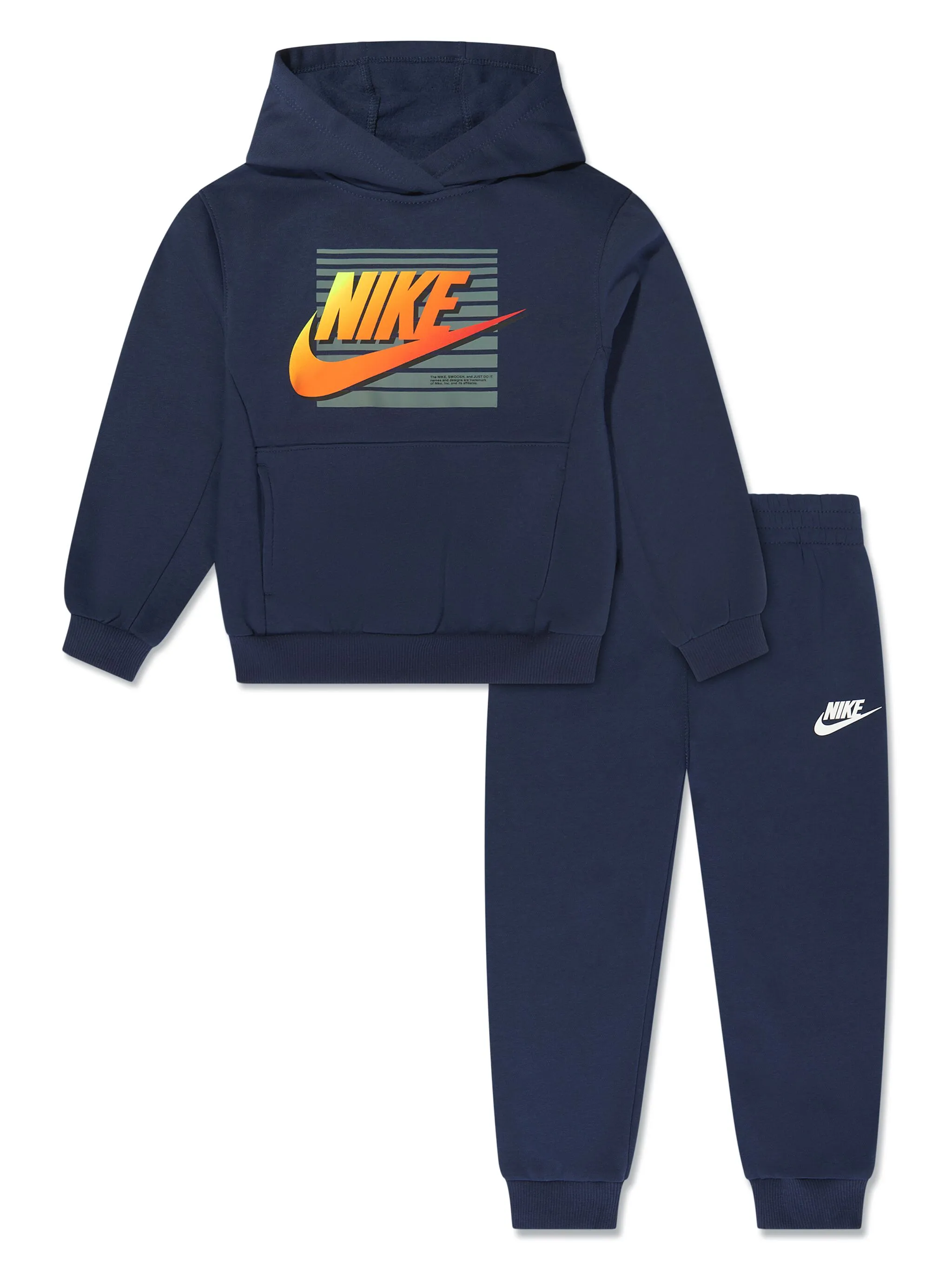 Спортивный костюм с логотипом Nike Kids, синий
Спортивный костюм с логотипом Nike Kids, синий